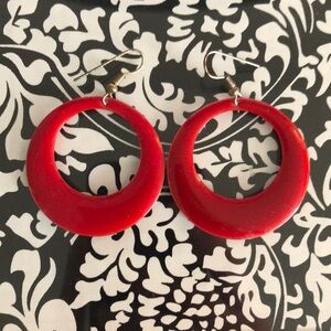 Red Earrings